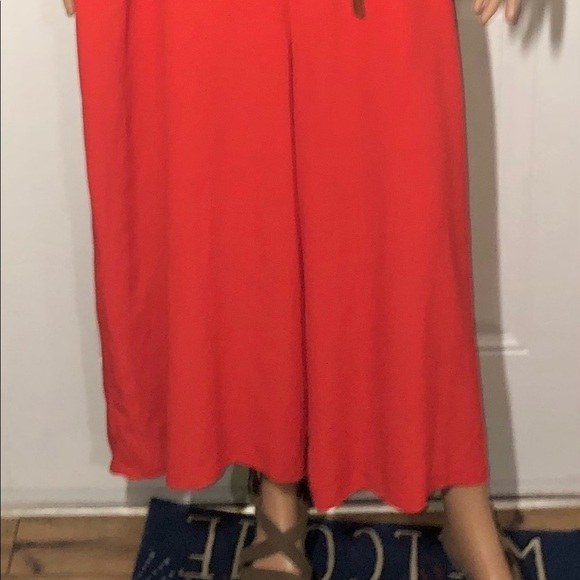 ASOS Red Jumpsuit Size 14 - Picture 4 of 9